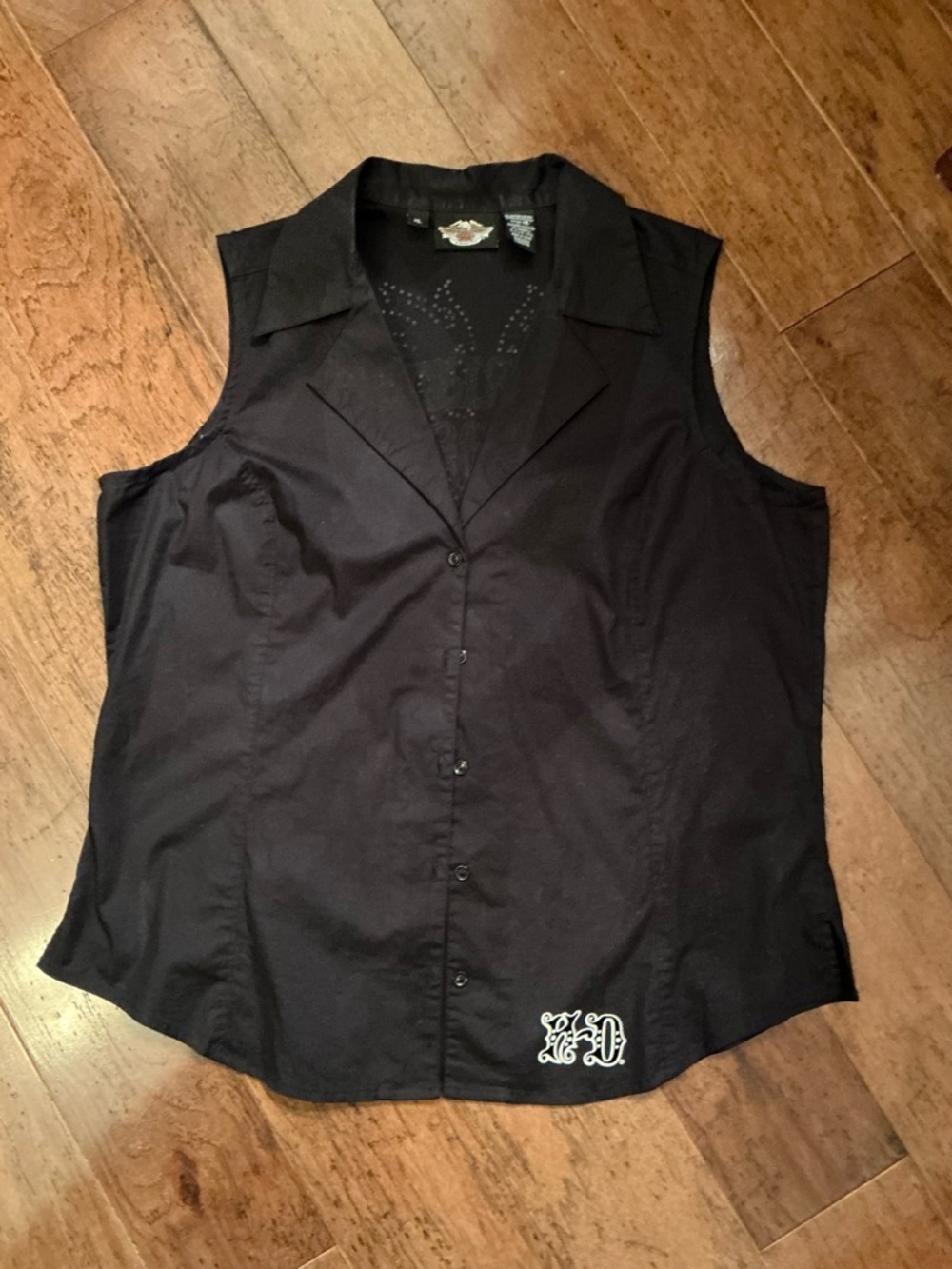 Harley-Davidson Black Vest - Picture 2 of 5